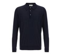 Finchley Polo Shirt- male- John Smedley- Polo Shirts- Blue- L- Tops L