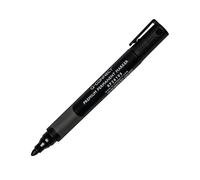 FINCHLEY Q-Connect Premium Permanent Marker Pen Bullet Tip Black (Pack of 10) KF26105 (PACK OF 2) + FREE REFILL PEN