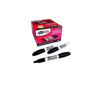 FINCHLEY Show-me Teacher Drywipe Marker Black (Pack of 25) STM50