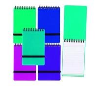 FINCHLEY Snopake Noteguard Notebook 76 x 127mm Assorted (Pack of 5) 14324