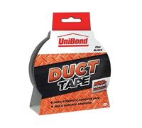 FINCHLEY Unibond Duct Tape 50mmx25m Black + free refill pen (1)