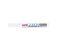 FINCHLEY Unipaint PX-20 Paint Marker Medium Bullet White (Pack of 12) 545491000 PEN FREE