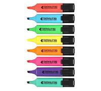 FINCHLEY ValueX Highlighter Assorted Colours (Pack 8)+ FREE PEN