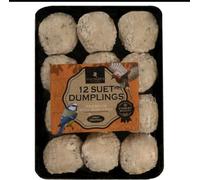 Finchley's Suet Dumplings Premium Wild Bird Food, High Protein, 12 Pack