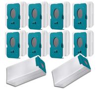 FIND A SPARE 10 Pack VCA-ADB953 Dust Bags Compatible with SAMSUNG BESPOKE Jet Cordless Stick Vacuum Cleaner, Large Capacity Disposable Replacement Bags, All in One Clean Station Accessories Set