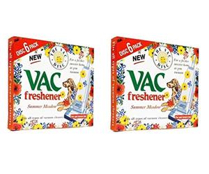 FIND A SPARE 2X Pack Vac 12 Fresheners Summer Meadow Extra Strength Powerful Scent For All Vacuum Hoover Handheld Bagless And Bagged Cleaners Pet Lovers