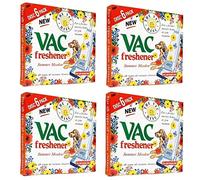 FIND A SPARE 4X Pack Vac 24 Fresheners Summer Meadow Extra Strength Powerful Scent For All Vacuum Hoover Handheld Bagless And Bagged Cleaners Pet Lovers