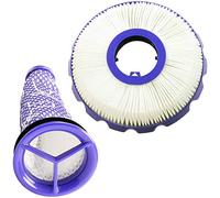 FIND A SPARE Purple Pre and Post Motor Hepa Filter Kit For Dyson DC50 DC50i Animal Total Clean Multi Floor Alternative to 965081-01 | 965080-01
