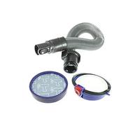 FIND A SPARE Stretch Hose 4m, Pre & Post HEPA Motor Filter Kit for Dyson DC25 DC25i Vacuum Cleaners