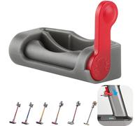 FIND A SPARE Trigger Lock Power Button Clamp Compatible with Dyson V6 V7 V8 V10 V11 V15 Vacuum Cleaners - Hands-Free On/Off Control for Absolute, Animal, Motorhead Models (Grey & Red)