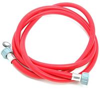 Find A Spare Universal Long Red Water Fill Inlet Pipe Feed Hose 2.5M Length Hot Water