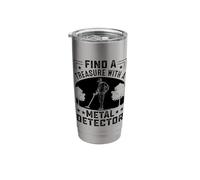 Find A Treasure with A Metal Detector Stainless Steel Insulated Tumbler