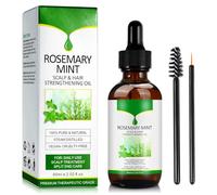 Find Back Rosemary Mint Essential Oil for Hari Growth & Skin Care, Improve Hair Loss and Nourishes Scalp, Oil, Promotes Eyebrow Growth, 60ml, Pack of 1