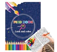 Find Color Book - Activity Diary for Colour Recognition, Robust Paperback Construction, Colourful Thematic , Stimulating Visual Exercises with Thoughtful Instruction Design | for Class