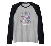 Find Focus in The Stars Astronomy Astrophotography Raglan Baseball Tee