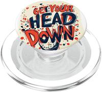 Find Inner Peace with Get Your Head Down Costume PopSockets PopGrip for MagSafe