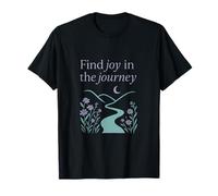 Find Joy In The Journey Camping Hiking Outdoor Design T-Shirt