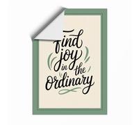 Find Joy in the Ordinary Typography Unframed Wall Art Print A1 (84.1×59.4cm), Wall Decor for Living Room, Bedroom, Office & Home, Art Gift