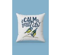 Find Me A Gift Calm Your Tits Cushion Multi One Size