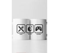 Find Me A Gift Eat, Sleep, Icon Mugs (1 Mug Game) Multi One Size