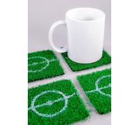 Find Me A Gift Football Pitch Coasters Find Me A Gift Multicolor