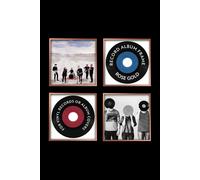 Find Me A Gift Record Album Frame - Rose Gold Find Me A Gift Multicolor