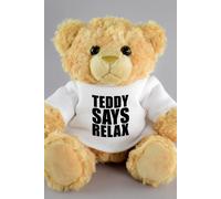 Find Me A Gift Teddy Says Relax Teddy Bear