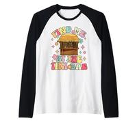 Find Me At The Tiki Bar Groovy Hawaii Vacation Party Raglan Baseball Tee
