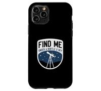 Find Me Under A Bortle 2 Sky Astronomy Telescope Case for iPhone 11 Pro