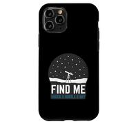 Find Me Under A Bortle 2 Sky Astronomy Telescope Case for iPhone 11 Pro