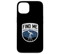 Find Me Under A Bortle 2 Sky Astronomy Telescope Case for iPhone 13