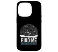 Find Me Under A Bortle 2 Sky Astronomy Telescope Case for iPhone 14 Pro