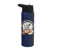 Find Me Where The Dough Rises Stainless Steel Insulated Water Bottle