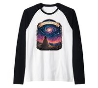 Find Me Where the Stars are Celestial Stargazer Raglan Baseball Tee
