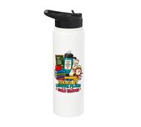 Find Me Where The Waves Forget to Stop Expresses the Feeling Stainless Steel Insulated Water Bottle