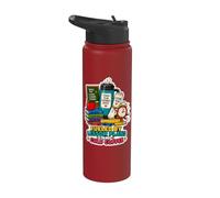 Find Me Where The Waves Forget to Stop Expresses the Feeling Stainless Steel Insulated Water Bottle