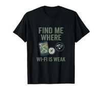 Find Me Where The Wi-Fi is Weak Family Reunion Graphic T-Shirt