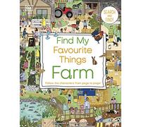 Find My Favourite Things Farm: Search and Find! Follow the Characters From Page to Page! (DK Find My Favourite)