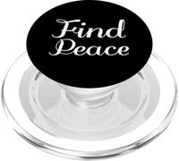 Find Peace - Suicide Prevention Awareness PopSockets PopGrip for MagSafe