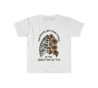 Find Someone Who Grows Flowers in The Darkest Parts of You Shirt Zach Bryan Tee White XL