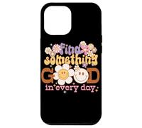 Find Something Good Every Day Retro Graphic Case for iPhone 12 Pro Max