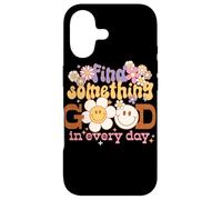 Find Something Good Every Day Retro Graphic Case for iPhone 17