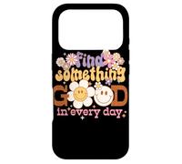 Find Something Good Every Day Retro Graphic Case for iPhone 17 Pro