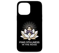 Find Stillness In The Noise Hatha Yoga Practitioner Case for iPhone 13 Pro Max
