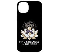 Find Stillness In The Noise Hatha Yoga Practitioner Case for iPhone 14 Plus