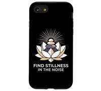 Find Stillness In The Noise Hatha Yoga Practitioner Case for iPhone SE (2020) / 7/8