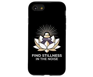 Find Stillness In The Noise Hatha Yoga Practitioner Case for iPhone SE (2020) / 7/8