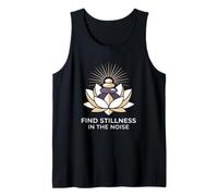 Find Stillness in The Noise Hatha Yoga Practitioner Tank Top