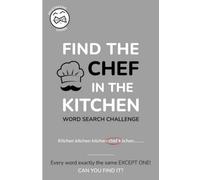 Find the Chef in the Kitchen: Fun word search challenge - Only one word is different, CAN YOU FIND IT? (Frustrating Games)