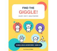 Find the Giggle!: 50 Big & Bold Search-and-Find Coloring Adventures for Kids Ages 4-8